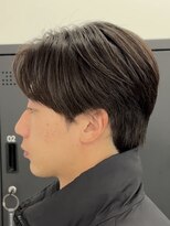 ゴート(GOATO)&nbsp;ナチュラルセンターパート 毛流れ 鹿児島メンズ