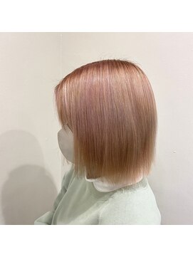 mugelca ピーチカラー