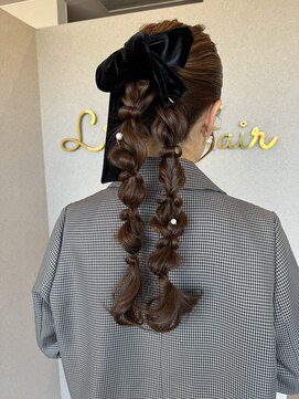 リアヘアー(Li'a hair) 編みおろしツイン