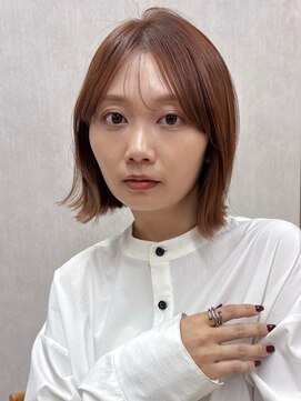 ガーデン 銀座(GARDEN) ボブ 顔まわりレイヤー ボブレイヤー 前髪 顔まわり