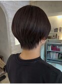 地毛風カラーハンサムショート