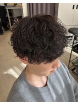 アコロン(acoron.)&nbsp;シャドウパーマ/波巻きパーマ/刈り上げ/池袋メンズカット