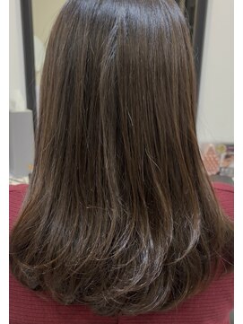 ヘアーデザイン シーベル(HAIR DESIGN SEA BELLE) ストレートパーマ毛先カール