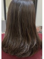 ヘアーデザイン シーベル(HAIR DESIGN SEA BELLE) ストレートパーマ毛先カール