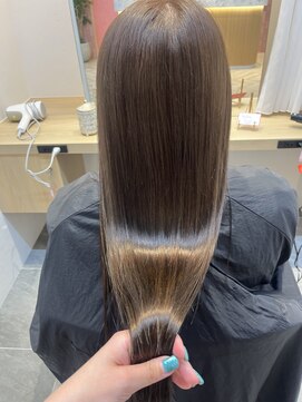 ソレイユトウキョウシブヤ(SOLEIL TOKYO shibuya) 《髪質改善カラー》《ヘーゼルブラウン》