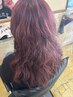 グレイヘアハイライトオンカラー