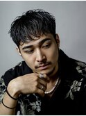 men'shair/波巻きツイストスパイラル/ニュアンスパーマ