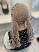 ヘアセットサロン ミント(Hair set salon MINT)&nbsp;髪リボンツインテール☆