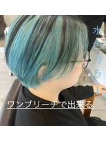 イデアル(ide'al)&nbsp;ブリーチ一回で作る水色カラー