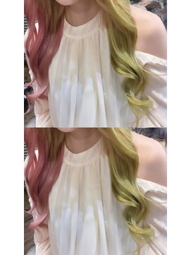 ヴァンクラウド 奈良店(VENT-CLOUD) 6Dエクステで作る推し活カラー♪地毛を傷ませたくない方に(*^^*)