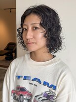 カフネ(cafne)&nbsp;縦落ちボブパーマ