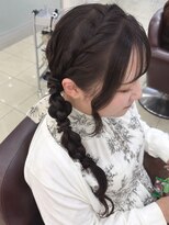 オフ(off)&nbsp;ライブにも♪サイド編みおろし