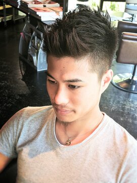 ソウルイーターブラックレーベル(Soul eater Black Label) 外国人風ツーブロック☆東加古川メンズカット