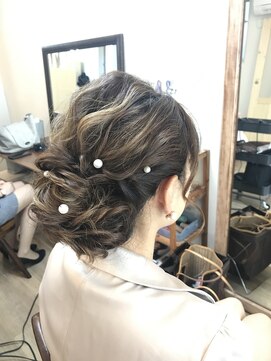 ロカット サロン(Roquat Salon) なみボリュームアップアレンジ【ヘアアレンジ　立川/立川南/袴】