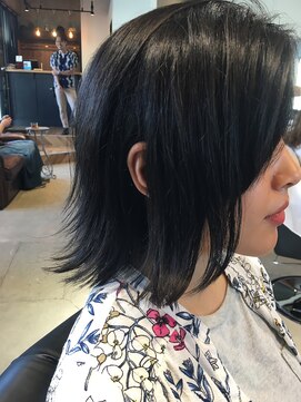 リアン(LieN) バッサリ×外ハネ[東北沢　リアン]