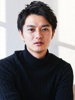 アフロート ディル(AFLOAT D'L)&nbsp;七三オールバック　ビジネス　かき上げヘア　スパイキーショート