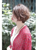 スタジオ 渋谷 原宿(Stujio)&nbsp;ふんわりナチュラルな前下がりショートボブ