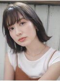 大人かわいいボブ