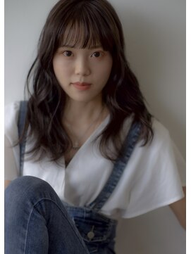 ヘアメイク エイト キリシマ(hair make No.8 kirishima) くびれヘアー×ラテグレージュ・instagram @no8_doc_shinichi