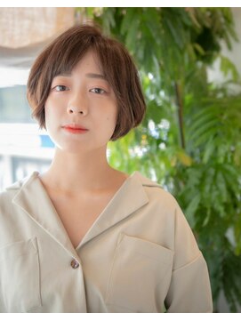 オモルフィ(Omorfi) 大泉学園 Omorfi くせ毛を活かせる ショートボブ パーマボブ