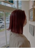 切りっぱなしボブ
