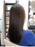 【艶×しなやかさ】セラミド美髪カラー＋髪質改善トリートメント