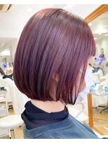 ヘッズ 本八幡店(HEADS)&nbsp;イメチェン チェリーブラウン フェミニン ダークアッシュ