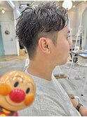 「垢抜け」無造作パーマ