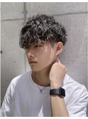 【Lond ambre】萱原大幹　波巻きパーマ/眉毛/短髪/メンズカット