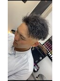 かきあげ風ショートアップバング