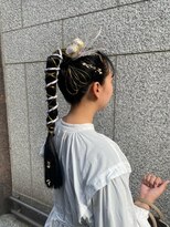 ヘアカロン 熊本下通店(Hair CALON)&nbsp;ヘアセット前髪カットトリートメントダブルカラーインナーカラー