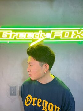 グリーディーフォックス 代々木(Greedy FOX) 波巻き/ハイライト/マッシュパーマ/ウルフ[シェービング]
