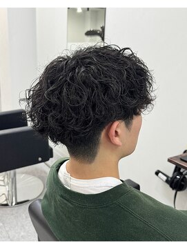 ブライト(BRIGHT) ［BRIGHT］マッシュ×波巻きパーマ［静岡/メンズ/静岡駅］