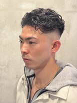 フランクスバーバーリザーブ 人形町店(FRANK’S BARBER RESERVE) 宮城リョータ/パーマ/オールバック/人形町店/ y