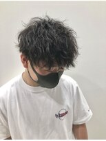 シュヴー 浦安店(CHEVEUX)&nbsp;メンズツーブロックツイストスパイラルパーマ