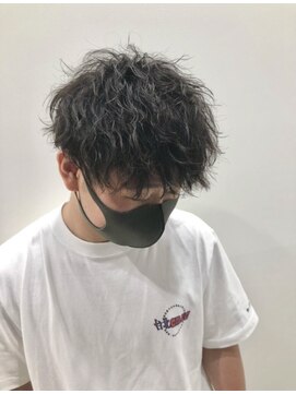 シュヴー 浦安店(CHEVEUX) メンズツーブロックツイストスパイラルパーマ
