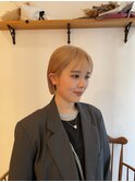 ☆切りっぱなしボブ/顔周りレイヤー/前髪/原宿神宮前