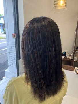 美容室 ベルナ(Beluna) 白髪ボカシ　かるめ