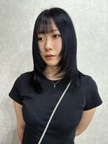 エイム(AiM)&nbsp;レイヤーカット×ブルーブラック