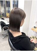 切りっぱなしヘイリーボブ