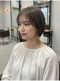 本八幡/ショート/ボブ/顔周り/前髪/白髪ぼかし/ハイライト
