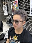 ツーブロスパイキーショート