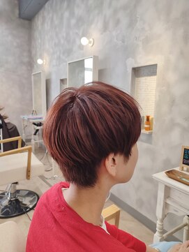 ポノ(pono) 鮮やかなピンクとマッシュ