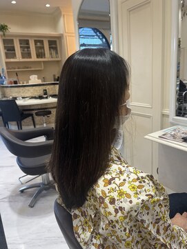 サロンドウィズ 本店 本八幡(Salon de With) 大人の上品うるつやロングヘア