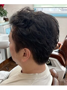ヘアーマツシタ(Hair Matsushita) メンズクセ毛風パーマ