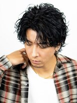 オーシャントーキョーオーバー 渋谷(OCEAN TOKYO OVER)&nbsp;波巻きツイストスパイラルセンターパートサーフカール刈り上げ