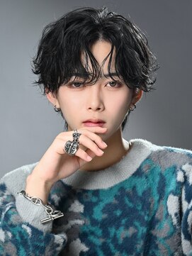 韓国アイドル風センターパート