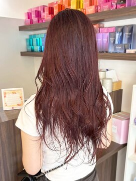 【ブリーチなし】ピンク【【城野駅】】