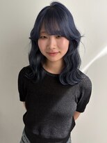 キオク(KIOX)&nbsp;ネイビーブルー/レイヤー/ハイトーン/ワンカラー/名古屋