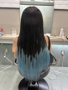 リリー(Lilley) 【稲永麻衣】コリエク+顔まわり+ロングヘア+羽エクステ+韓国ヘア